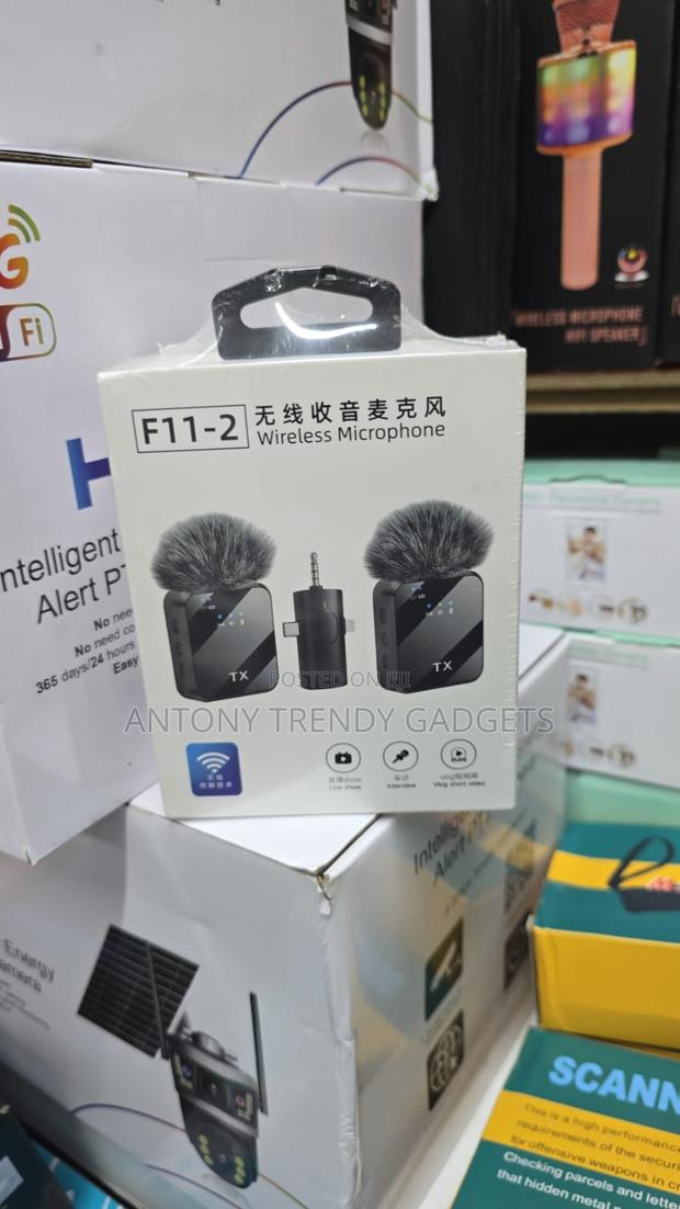 F11-2 3-in-1 Wireless Clip Mic With Noise Reduction - thumbnail 2