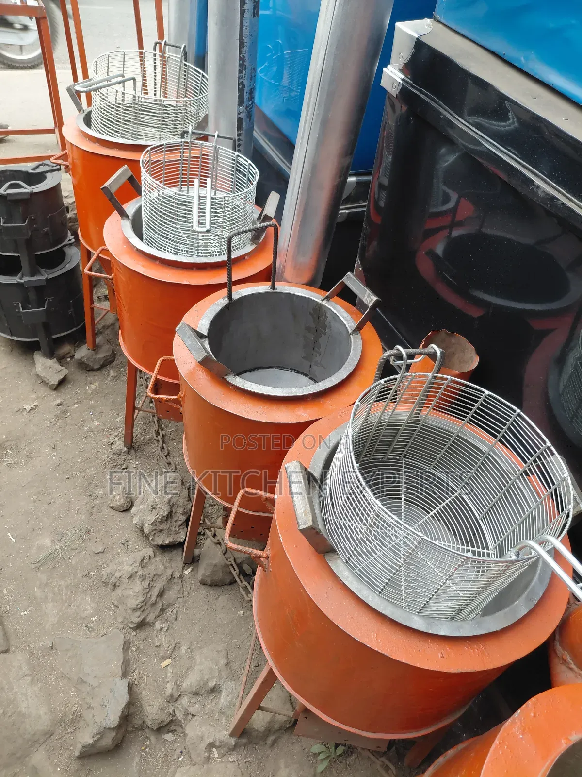 Firewood Chips Fryers