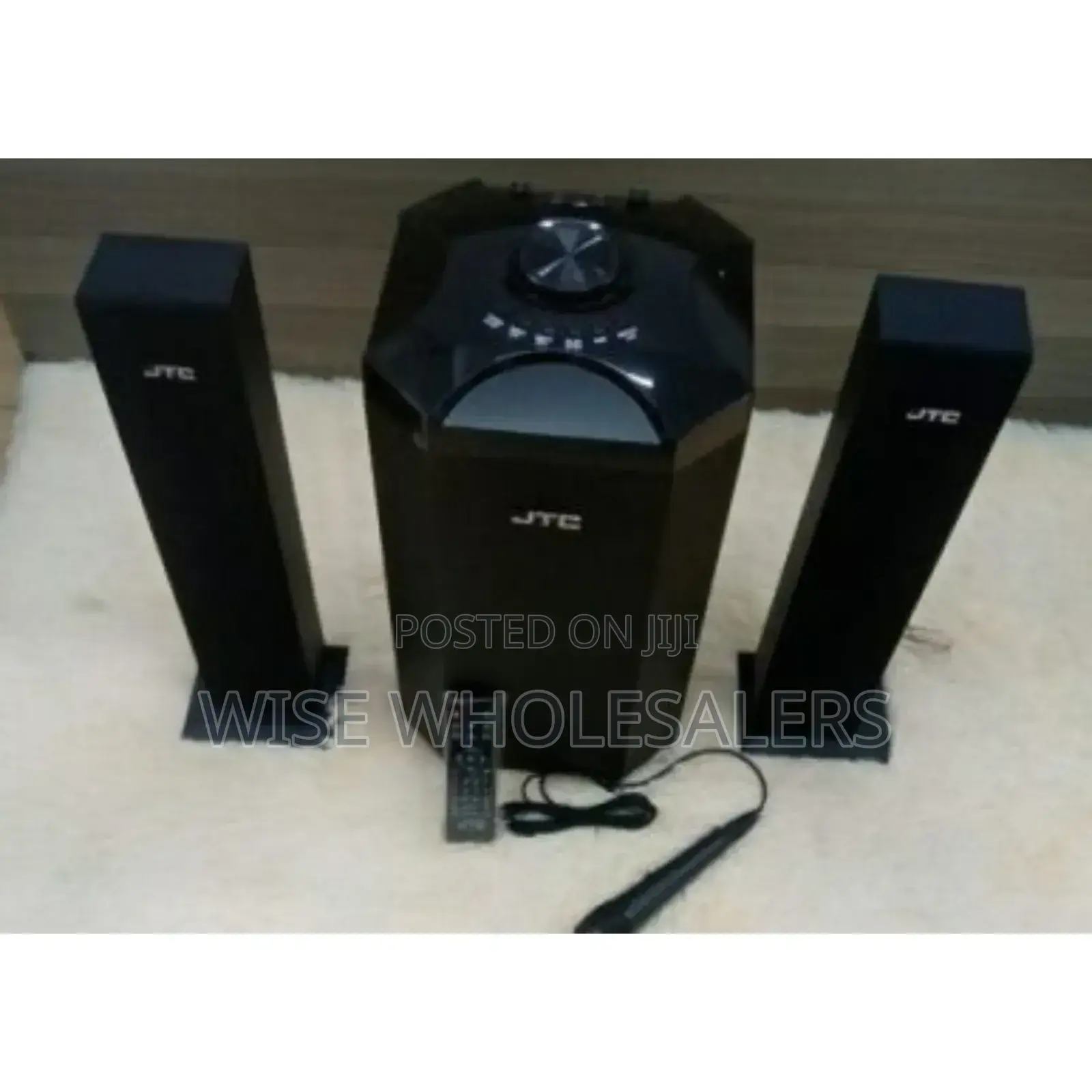 Jtc J-801 Pro 2.1 Surround Sound Speaker System.