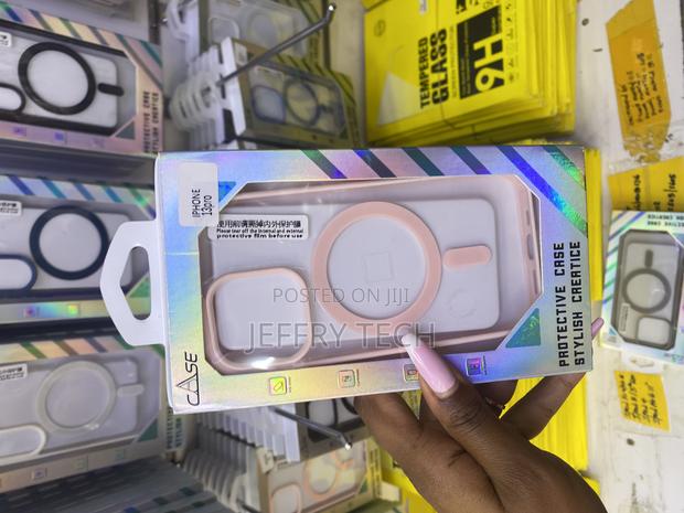Ucgles for iPhone 13 Pro Newskin Case With Magsafe -Pink