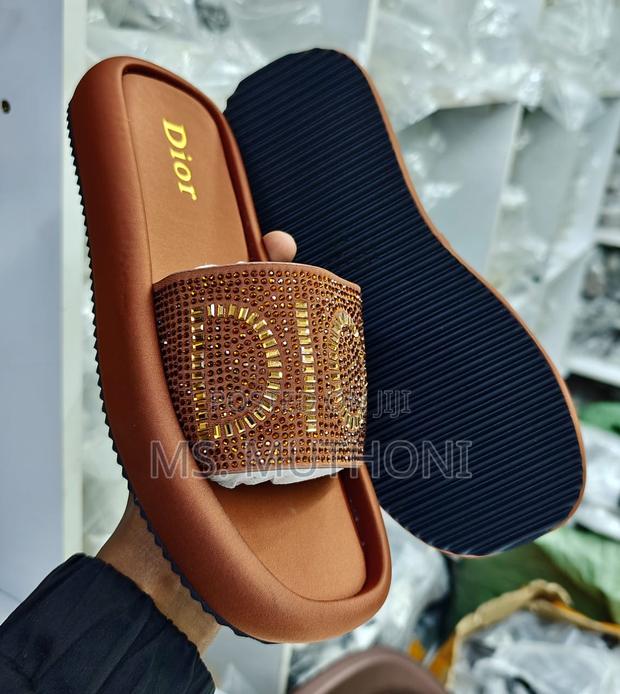 New Dior Ladies Slides Size 37 38 39 40 41 42 - thumbnail 4