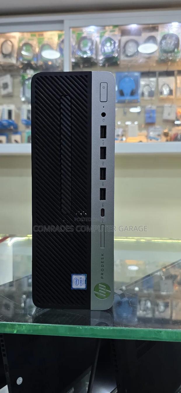 Desktop Computer HP ProDesk 600 G3 8GB Intel Core i5 SSD 256GB - thumbnail 2