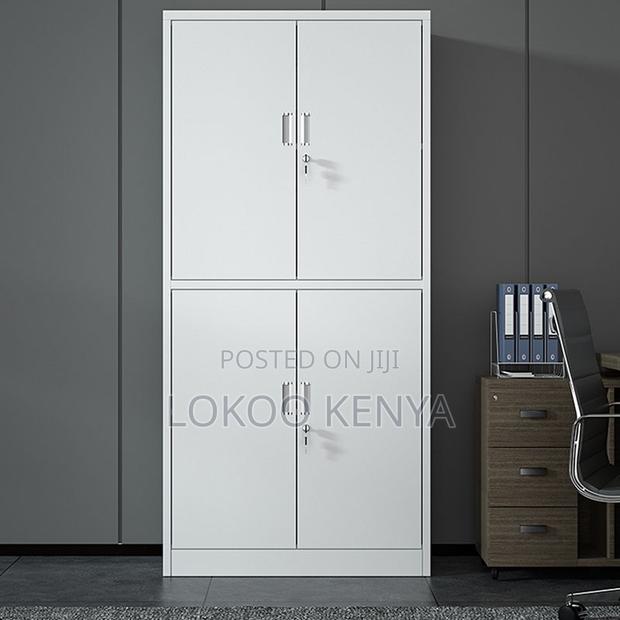 Office Cabinet : Office Storage Cabinet With Four Doors - thumbnail 2