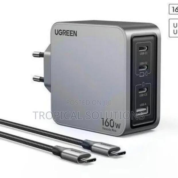 Ugreen Nexode Pro 160w 4-Port Gan Fast Charger 1.5m X763