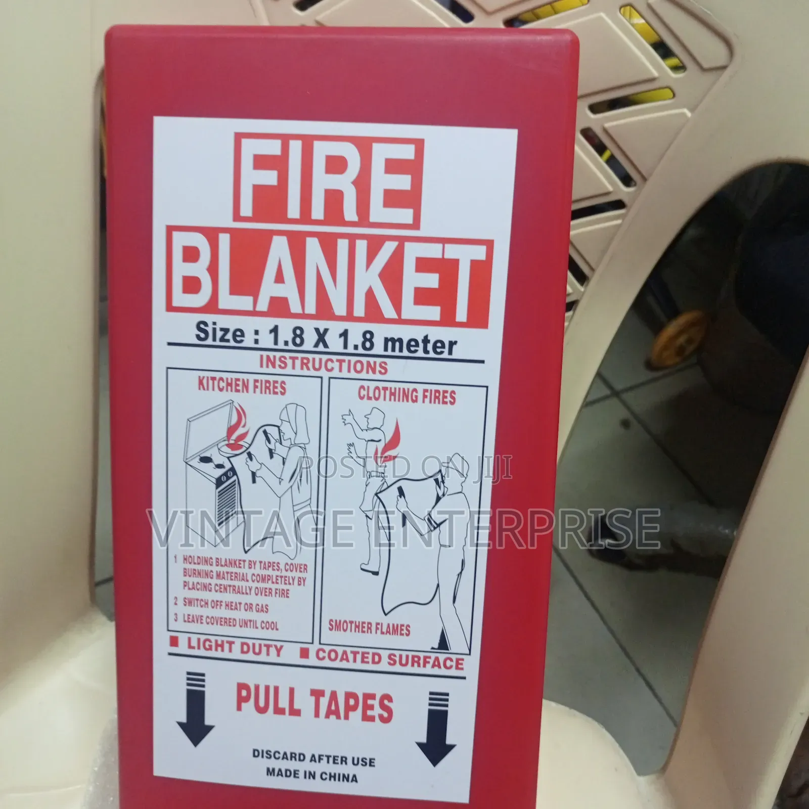 Fire Blanket 6x 6 Fire Blanket