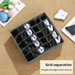7 Grid Wardrobe Closet Organizer *  *Size: 50×40×20cm*