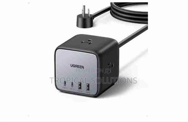 Ugreen Diginest Cube Power Strip 3ac Outlets+ 65w 2a2c 1.8m Cd268
