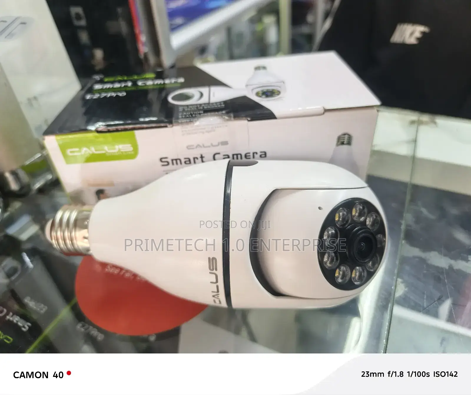 Rotating Bulb Camera