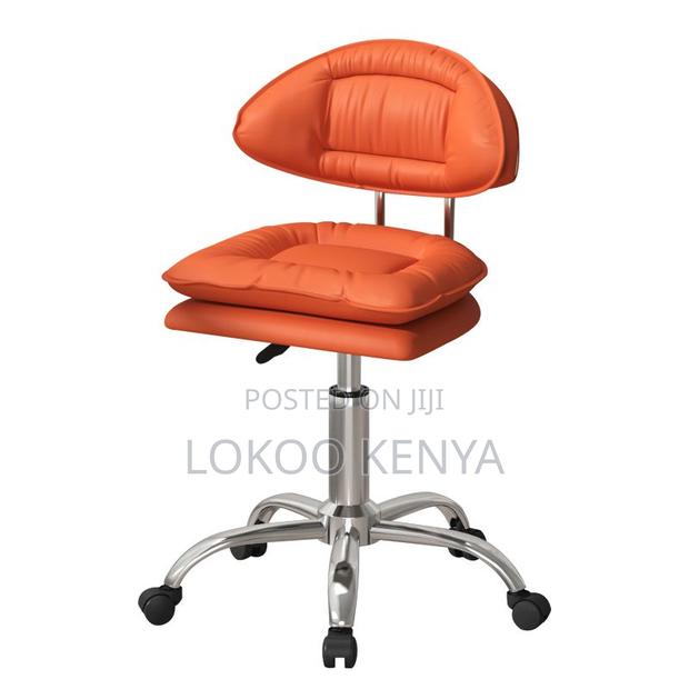 Barstool: Swivel Adjustable Dining Bar Stool - thumbnail 5