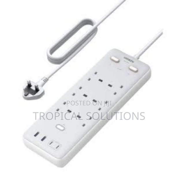 Ugreen Surge Protector Power Strip 6ac Outlets+ 65w 2a2c Uk 2m S551 - thumbnail 2