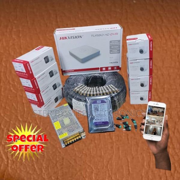 Hikvision 8 Cameras 2mp 1080p CCTV Kit With 8 Channel DVR + 100m Cable