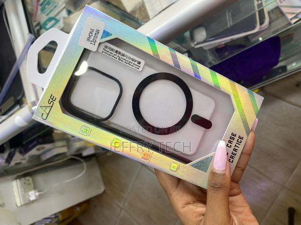 Simeck Newskin Case Magnetic Compatible for iPhone 13 Pro Max - thumbnail 2