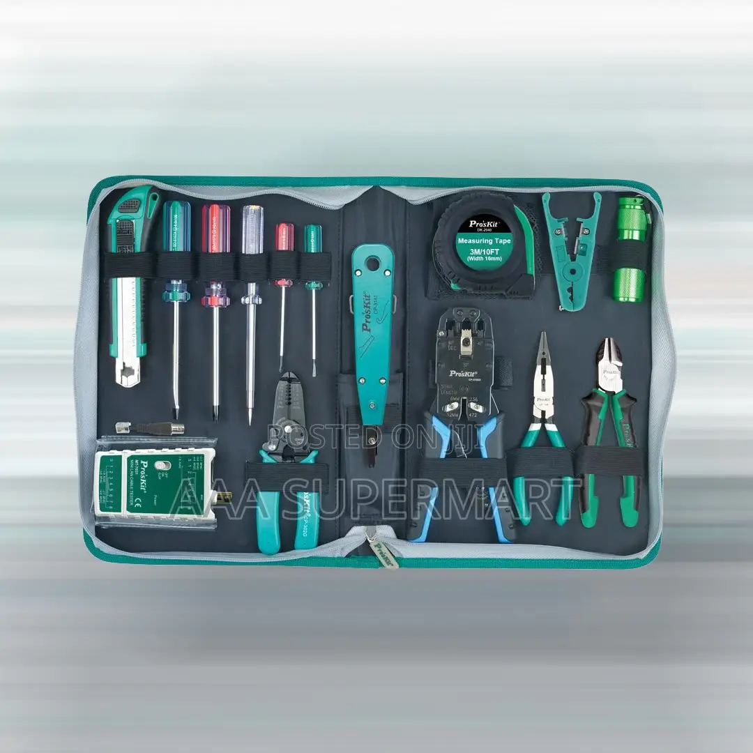 Toolkit Network Installation 15pcs Set Pk-4013