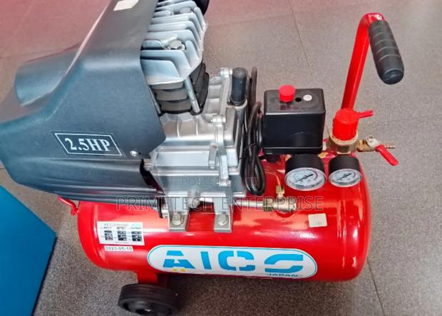 Quality Aico Air Compressor 25litres With Wheels - main view