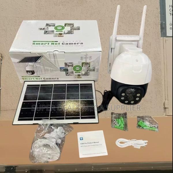 V380 Pro 12mp PTZ 4g Solar Camera Ai Human Detection Two-Way Audio