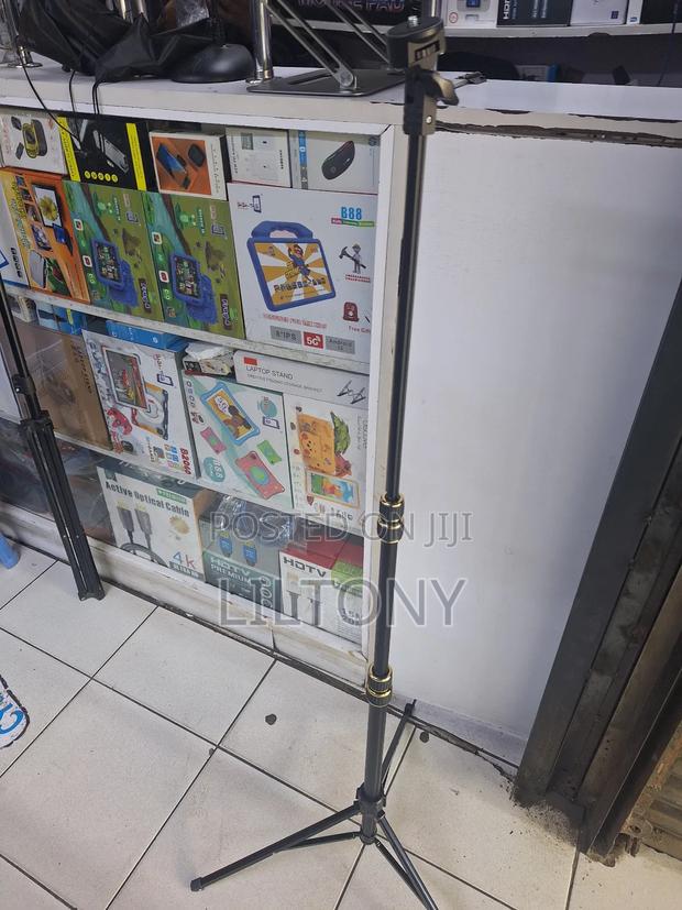 2mtrs Phone and Camera Tripod With Adjustable Clossing Rings - main view