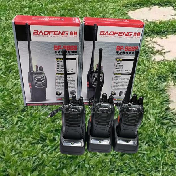 Portable Baofeng Bf-888s Handheld 16 Channel Long Range Radio Calls