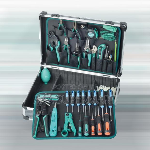 Toolkit Telcom & Networking 44pcs Set Pk-1938m1