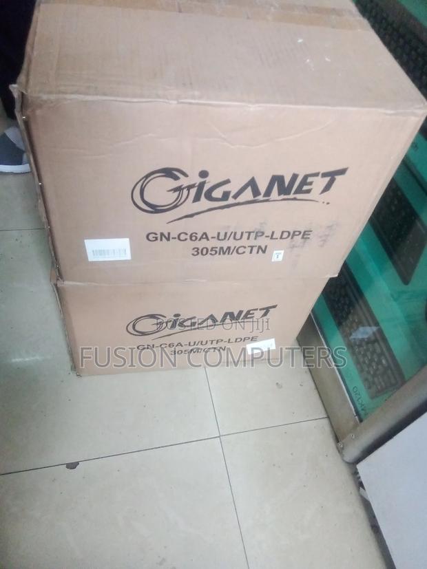 Giganet C6a U/Utp Outdoor Ldpe Cable – 305m Drum Gn-C6a-U/Utp-Ldpe
