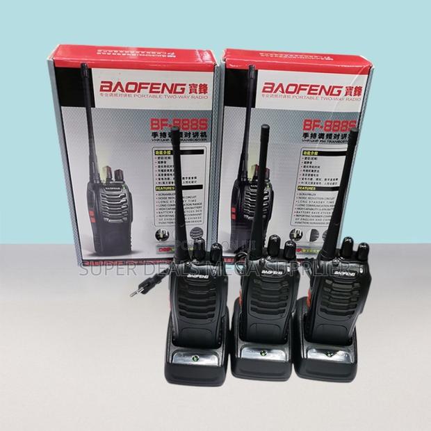 Baofeng Bf-888s 16 Channel 3-5km Portable Security Radio Call 3 Pieces