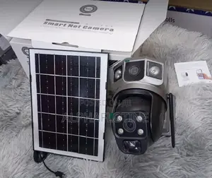 Wifi Enabled V380 Pro Solar-Powered Camera Duo Lens