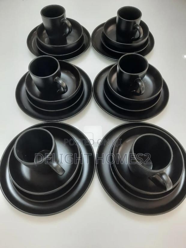 24pcs Mate Black Dinnerset_co