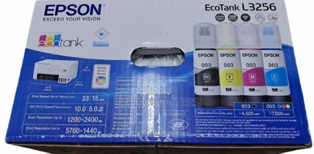 Epson Ecotank L3256 A4 Wi-Fi All-in-One Inktank Printer - main view