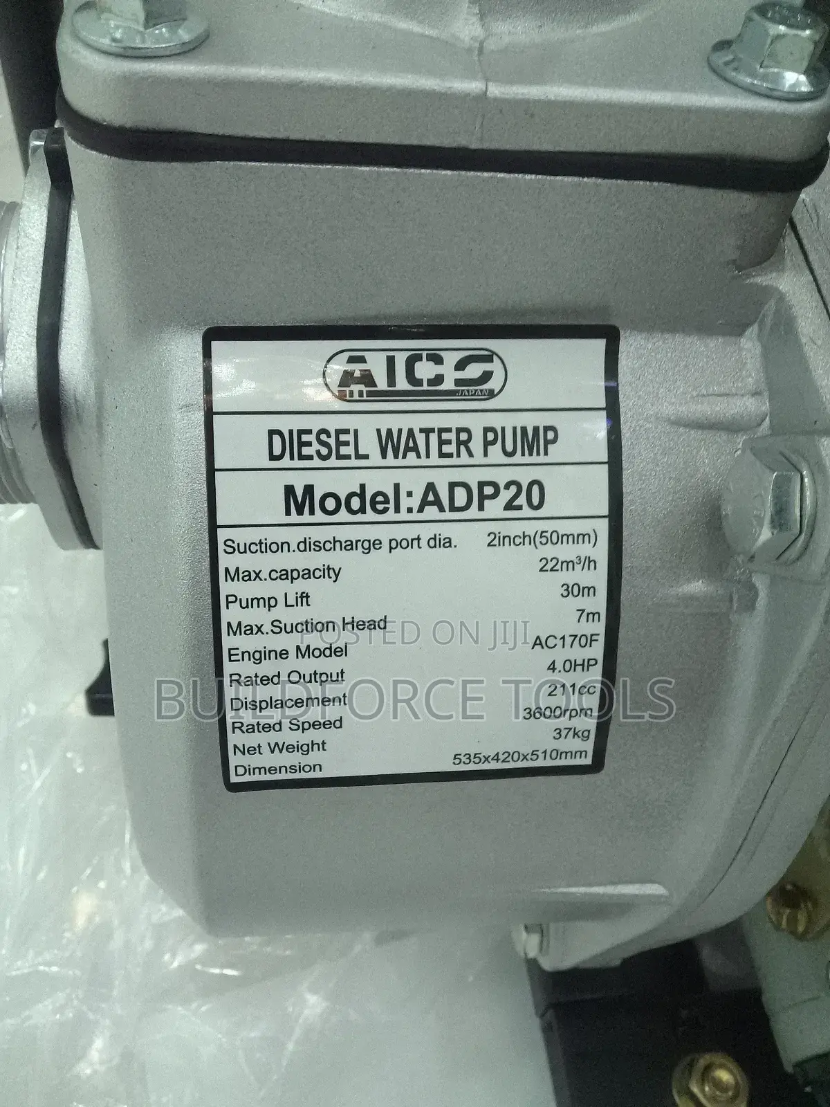 Aico 2inch Diesel Water Pump