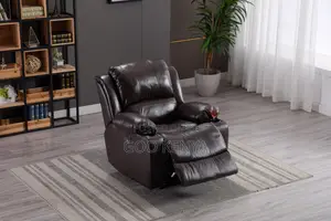 Home Sofa; Adjustable Leather Recliner Sofa – Single Seat