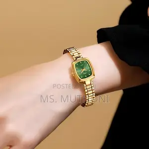 Minimalistic Luxury Jewel Ladies Waterproof Stainless Steel Watch