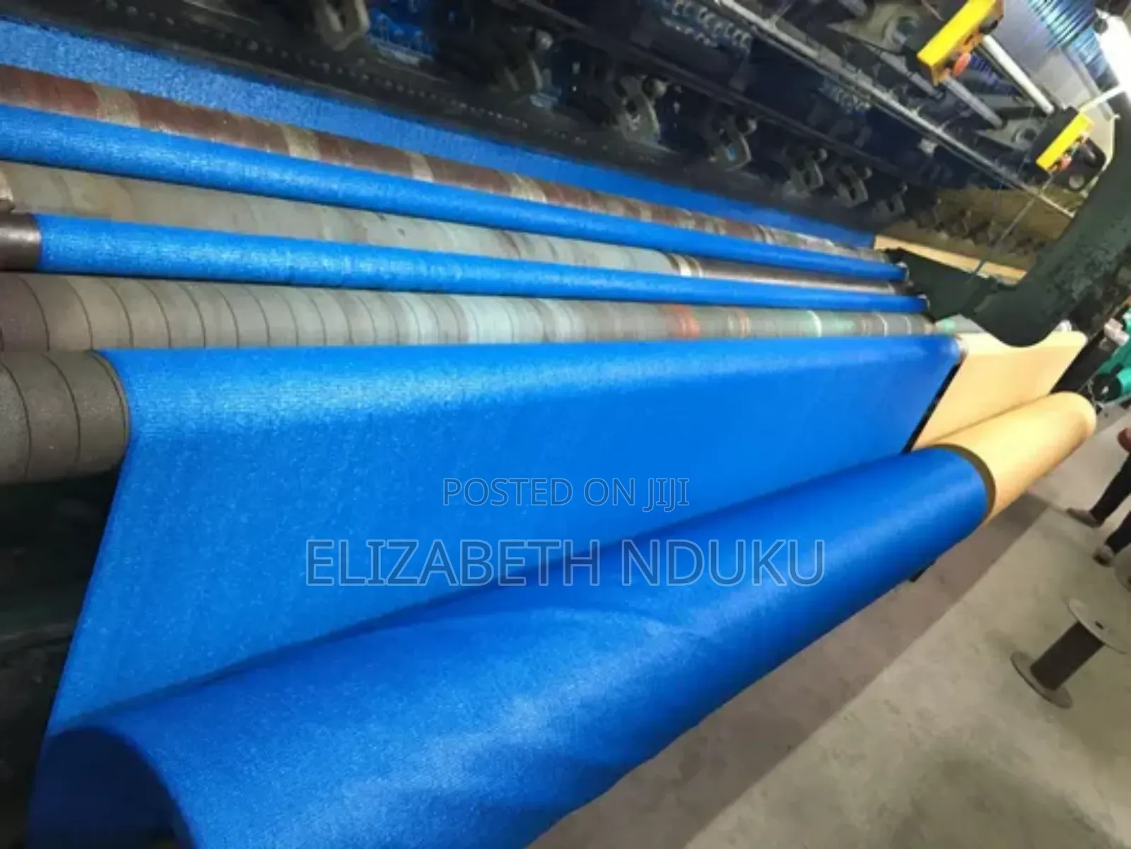 Blue Car Shade Net
