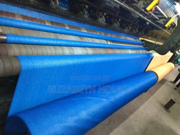 Blue Car Shade Net