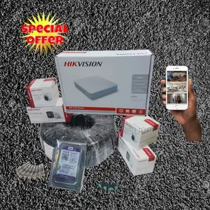 Hikvision 4 Channel DVR Kit With 4 Full Hd 2mp Night Vision Cameras