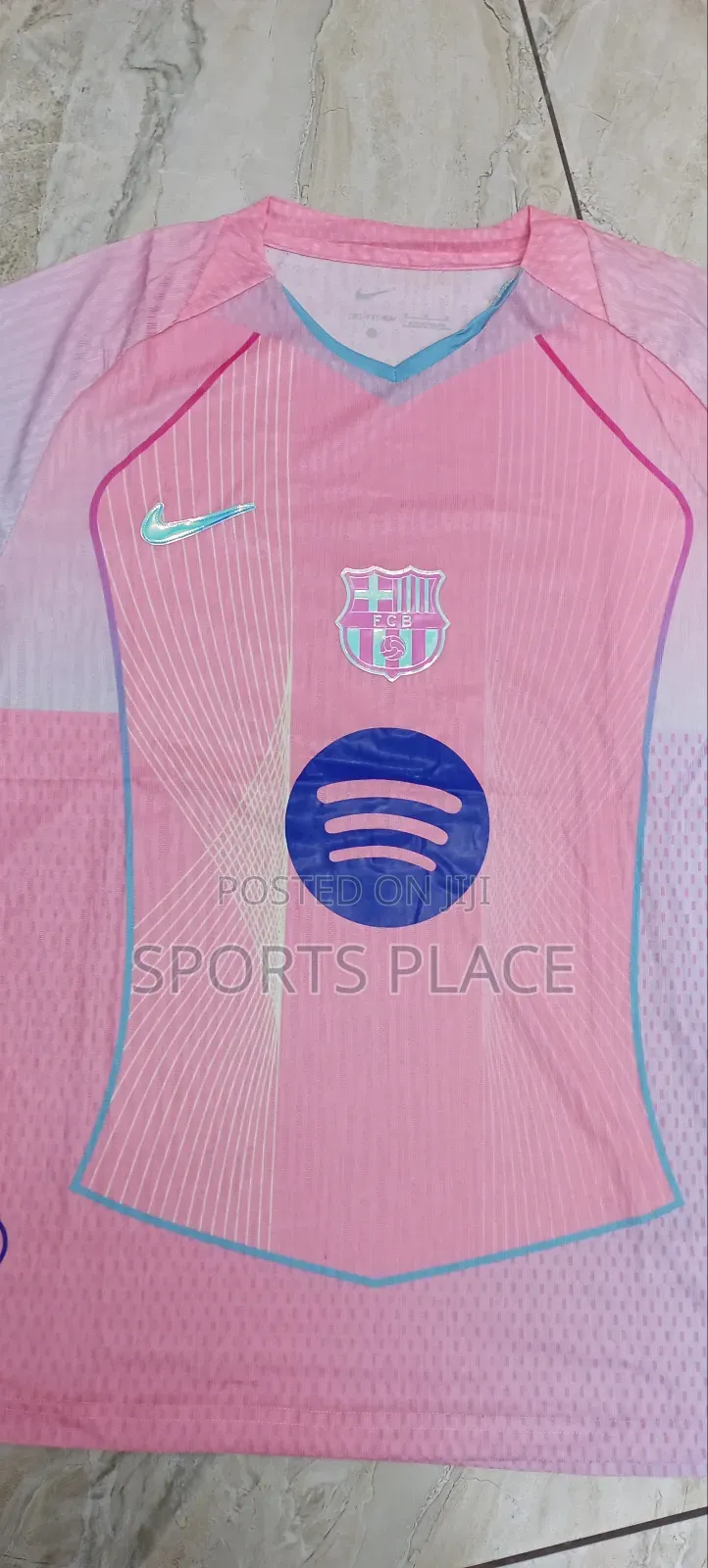Barcelona Pink Special Edition Kit Player Version 25/26 Jersey