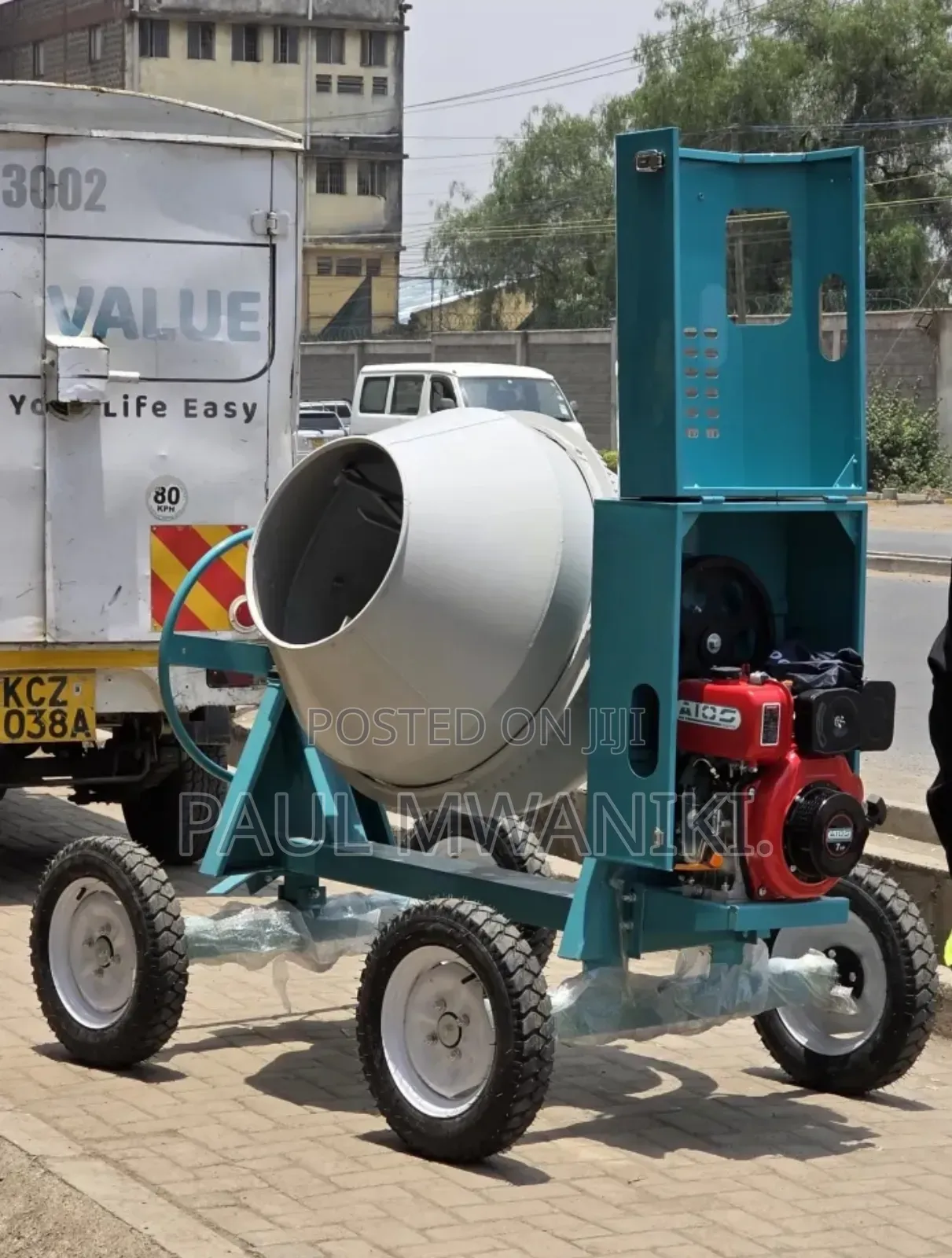 Aico Concrete Mixer 400l