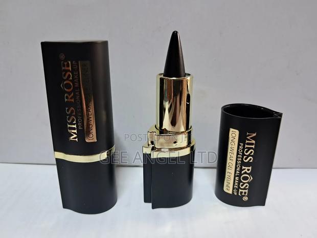 Waterproof Black Gel Eyeliner (Miss Rose)