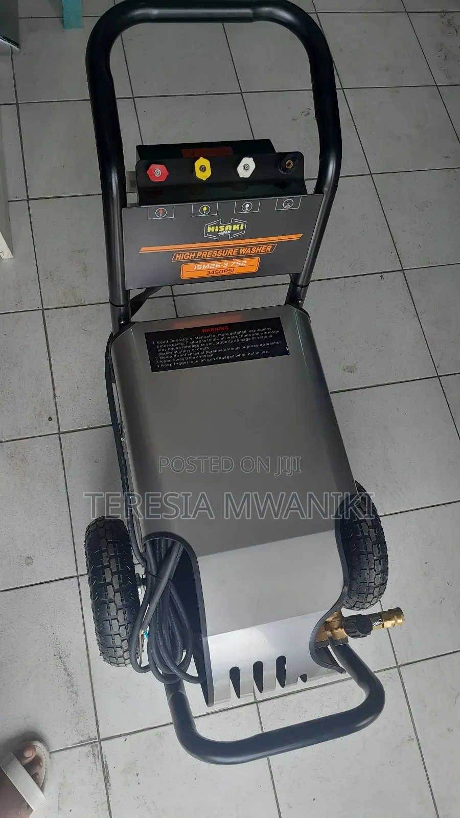 High Pressure Washer/ Hisaki 3450 Psi