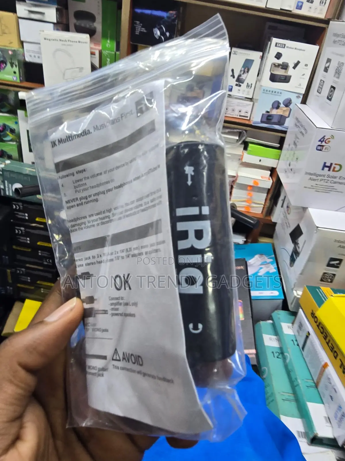 Irig Audio Interface Adapter For Guitar And Bass