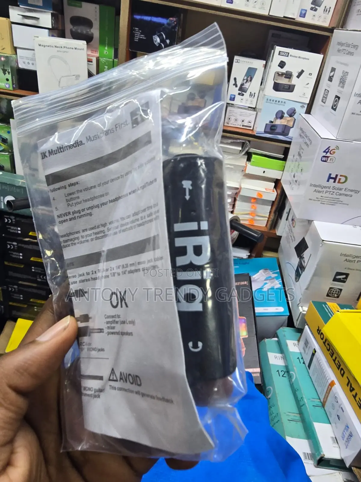 Irig Audio Interface Adapter For Guitar And Bass