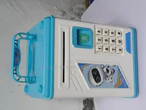 Smart Kids Atm Piggy Bank With Password Fingerprint Lock