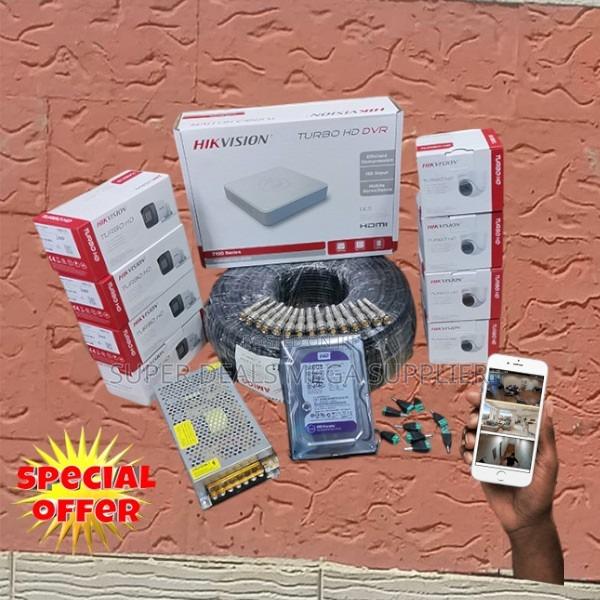 8 Hikvision 2mp 1080p Hd CCTV Cameras With DVR and 500gb Hard Drive