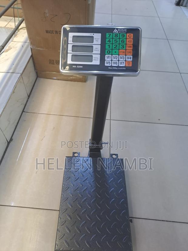 High Astra 100kg Digital Platform Scale - main view