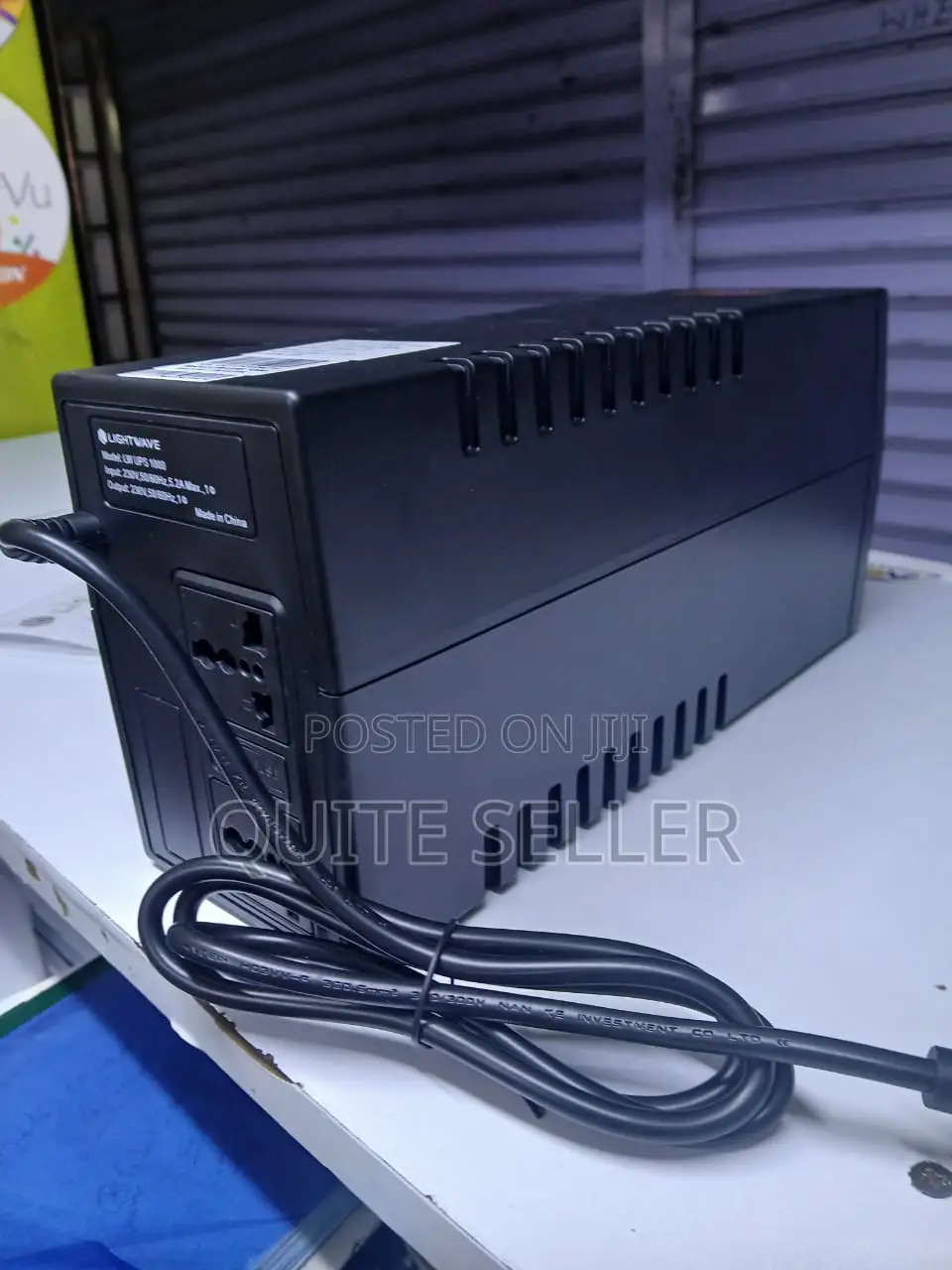 Lightwave Lw 1000va 3-Pin Ups – Model Lw Ups1000