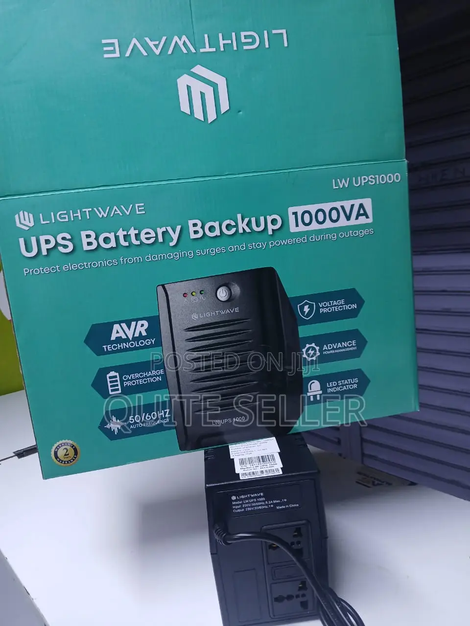 Lightwave Lw 1000va Ups (Lw Ups1000) Ups Power Backup