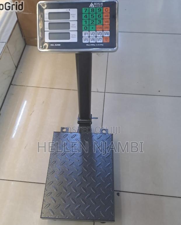 High Astra 150kg Digital Platform Weighing Scale - main view