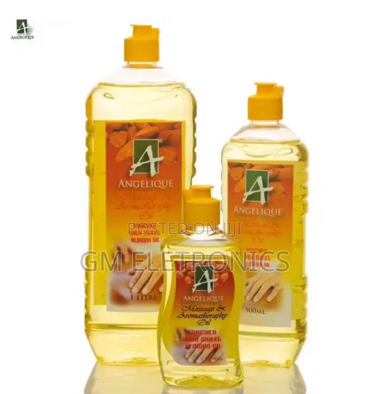 Massage Aromatherapy Enriched- Sweet Almond Oil-300ml, 500ml 1ltr