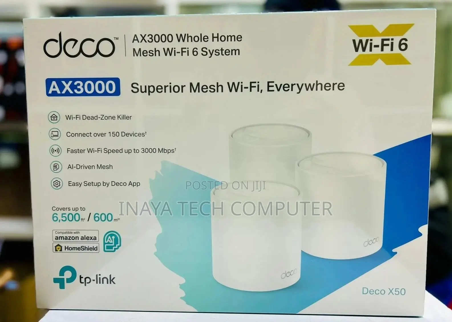Tp-link Deco X50 Ax3000 Whole Home Mesh System Deco X50-3
