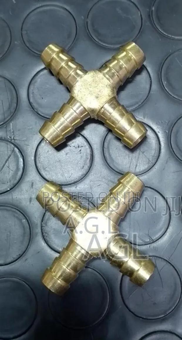 Hose Pipe Connectors 4-Way Cross Joint