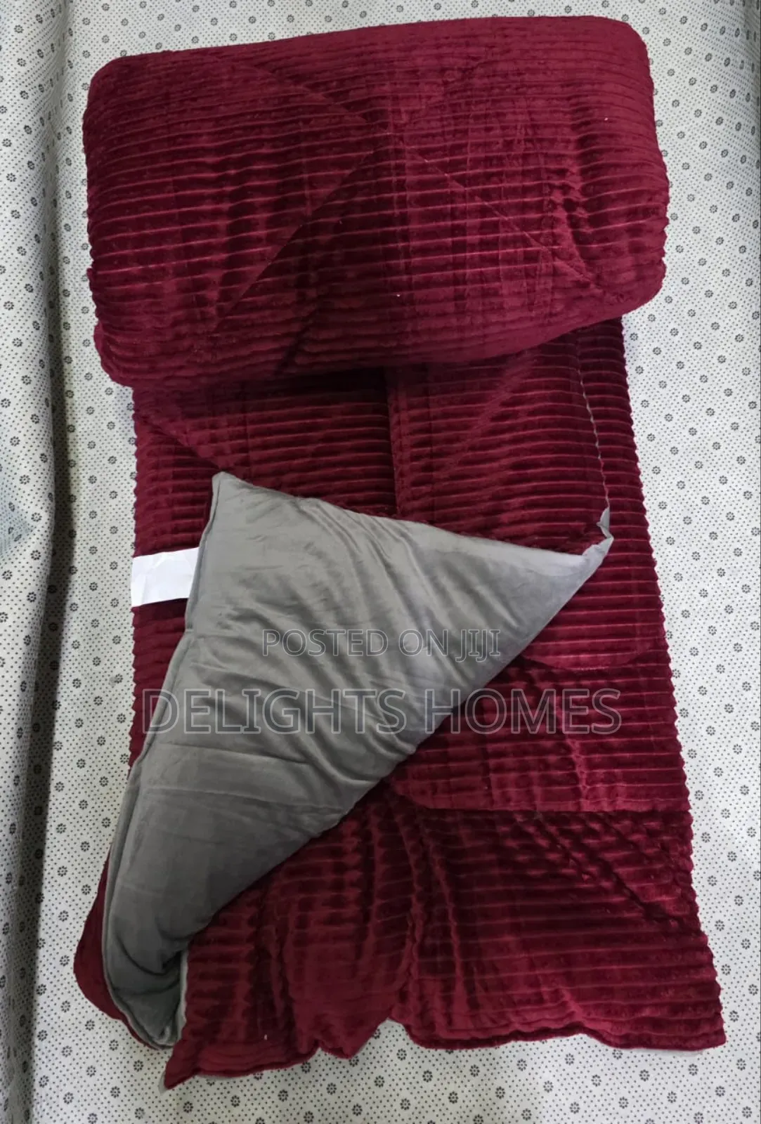 Single Plain Velvet Fleece Duvet-Sk