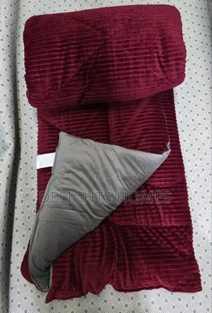 Single Plain Velvet Fleece Duvet-Sk